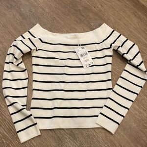 Mango off the shoulder top